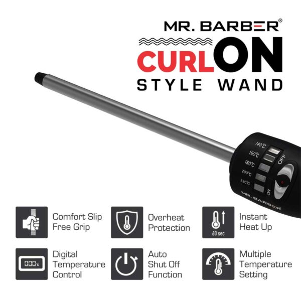 Mr. Barber Style Wand - MB-SWD (1 Unit)