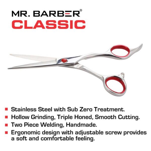 Mr. Barber Classic X Series Scissors 5.5'-MB-XS55 (1 Unit)