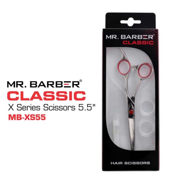 Mr. Barber Classic X Series Scissors 5.5'-MB-XS55 (1 Unit)