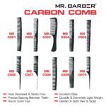Mr. Barber Teasing Tail Comb MB-CO10 (1 Unit)