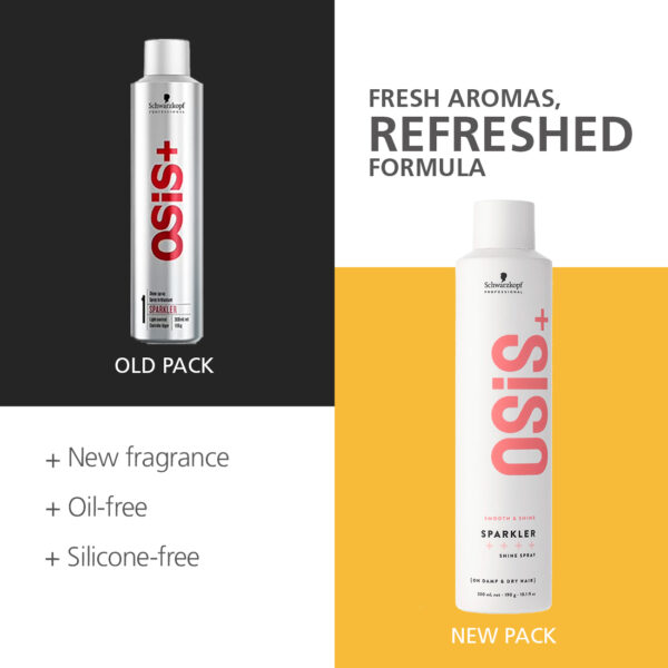 Schwarzkopf Professional OSiS+ Sparkler Hair Styling Shine Spray | 300ml