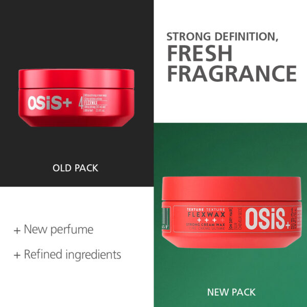 Schwarzkopf Professional OSiS+ Flexwax Strong Hair styling Cream Wax | 85 ml