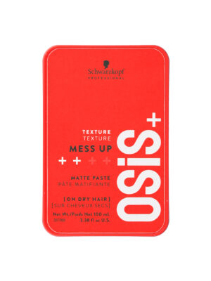 Schwarzkopf Professional OSiS+ Mess Up Hair Styling Matte Paste | 100 ml
