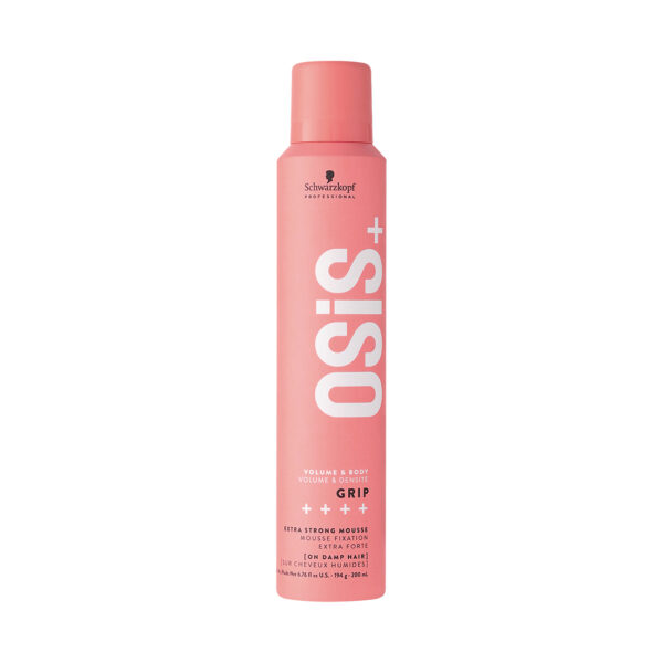 Schwarzkopf Professional OSiS+ Grip Extra Strong Hair Styling Mousse | 200 ml