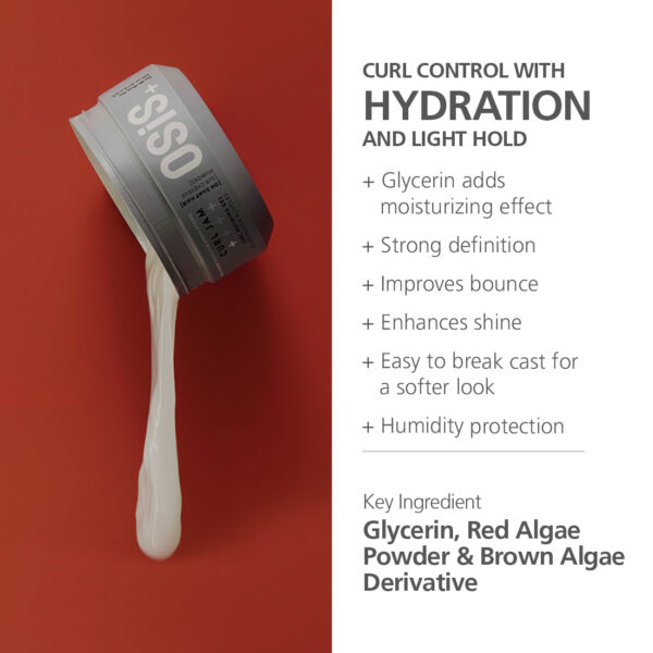 Schwarzkopf Professional OSiS+ Curl Jam - Curl Defining Gel for Hair styling I 300 ml