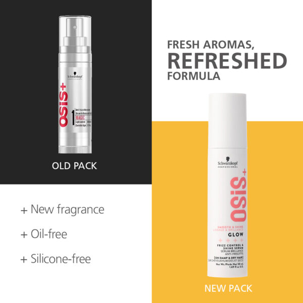 Schwarzkopf Professional OSiS+ Glow Anti-Frizz Shine Serum | 50 ml